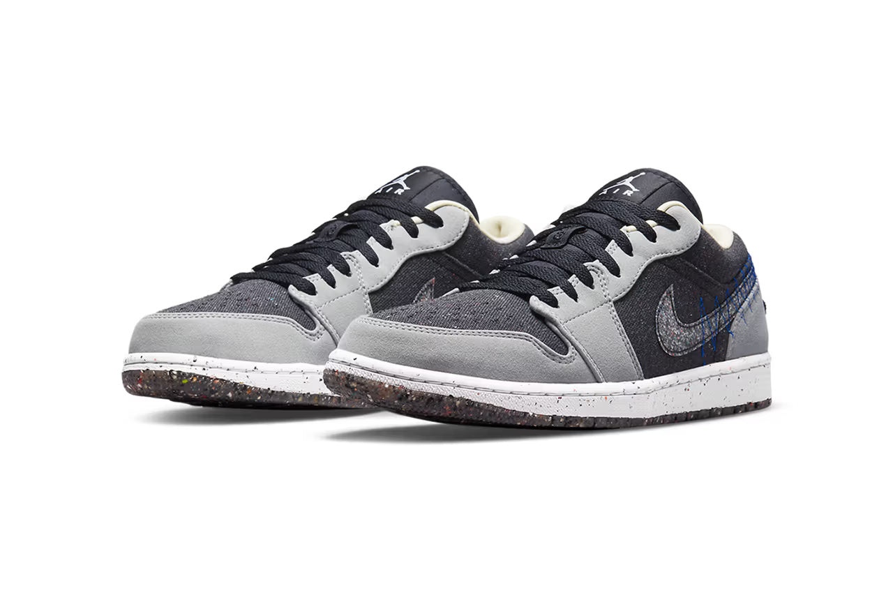 Air Jordan 1 Low SE Crater Black Grey