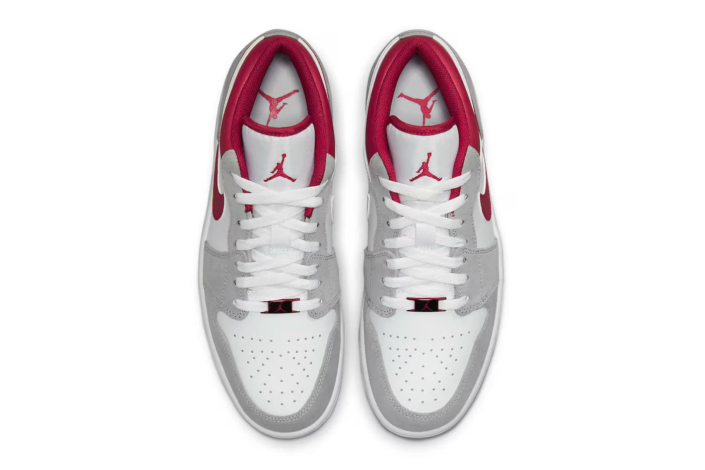 Air Jordan 1 Low SE Light Smoke Grey Gym Red