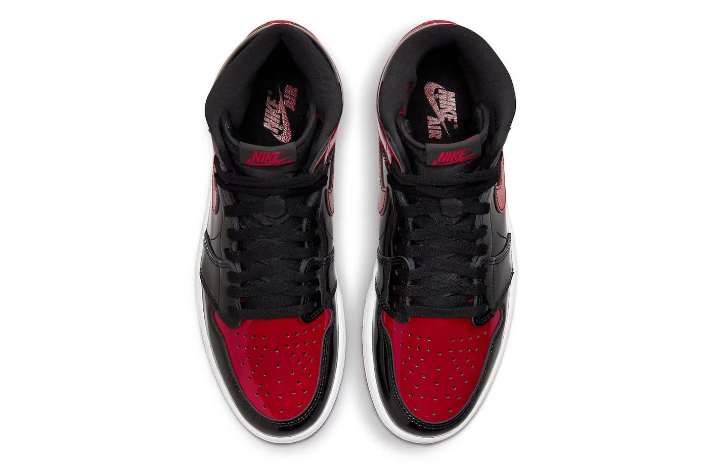 Air Jordan 1 High Patent Bred