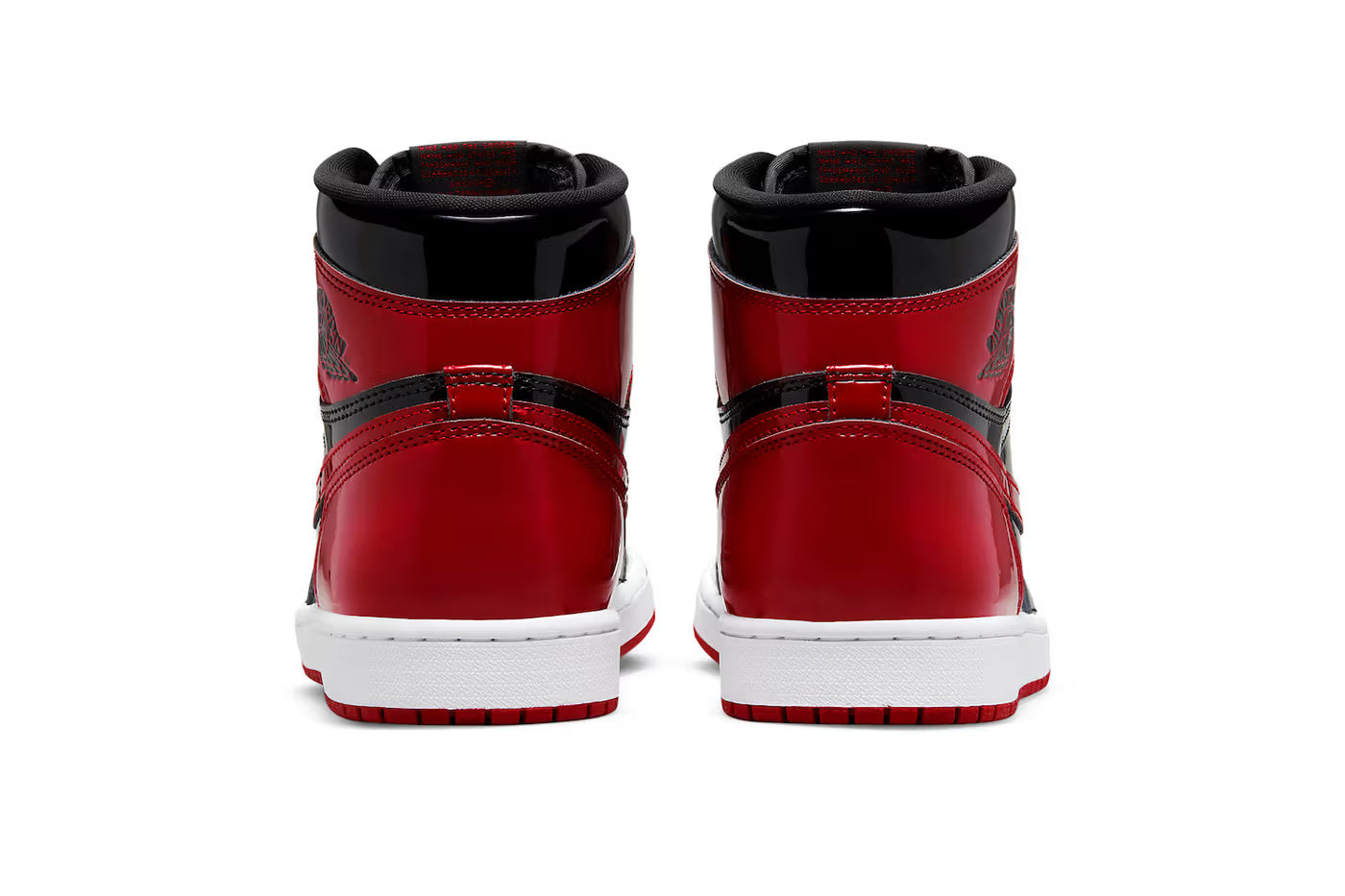Air Jordan 1 High Patent Bred
