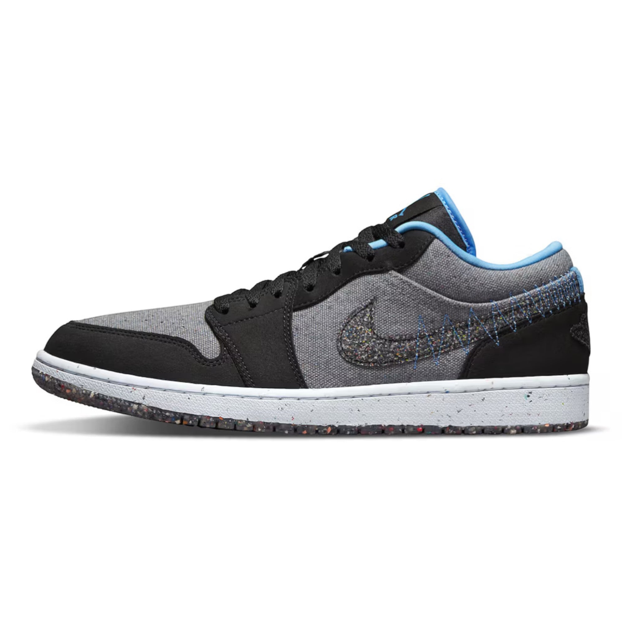 Air Jordan 1 Low SE Crater Grey University Blue