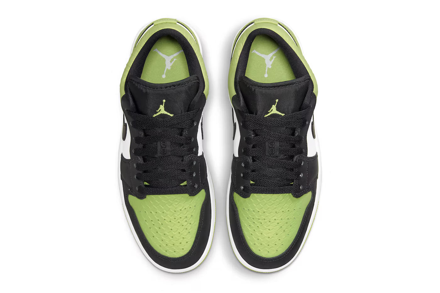 Air Jordan 1 Low SE Vivid Green Snakeskin