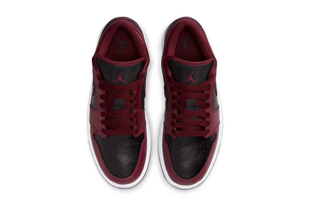 Air Jordan 1 Low Maroon Black