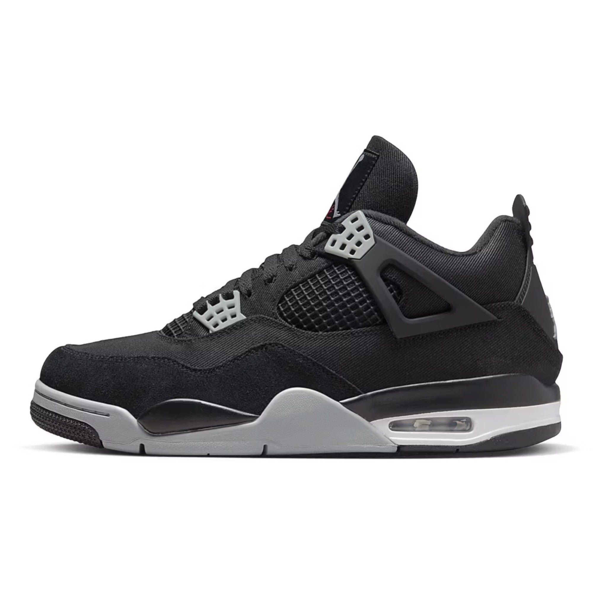 Air Jordan 4 Retro Black Canvas