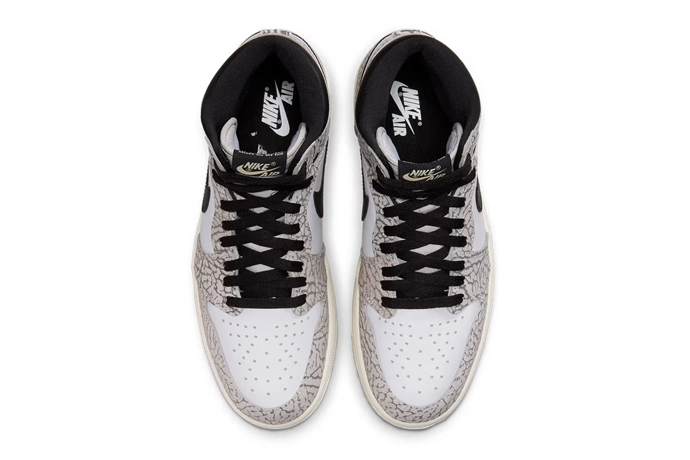 Air Jordan 1 High White Cement