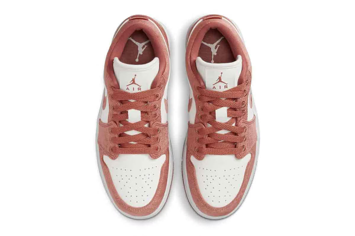 Air Jordan 1 Low SE Canvas Sky J Orange
