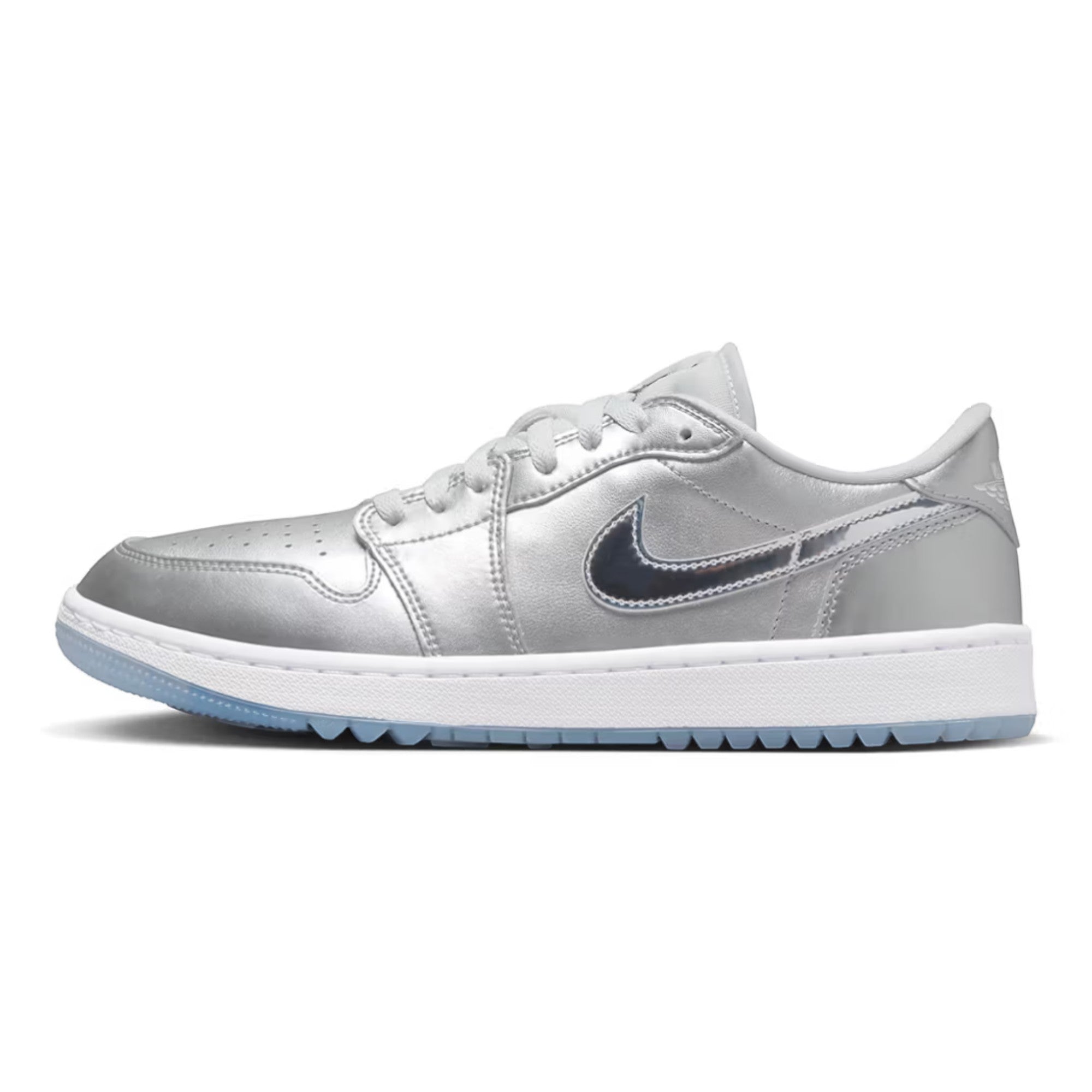 Air Jordan 1 Low Golf Gift Giving Metallic Silver