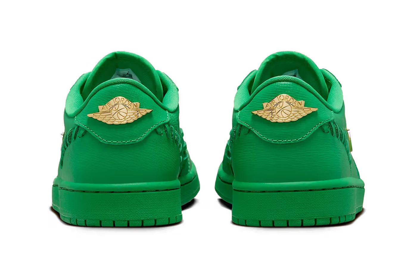 Air Jordan 1 Low MM Lucky Green Metallic Gold