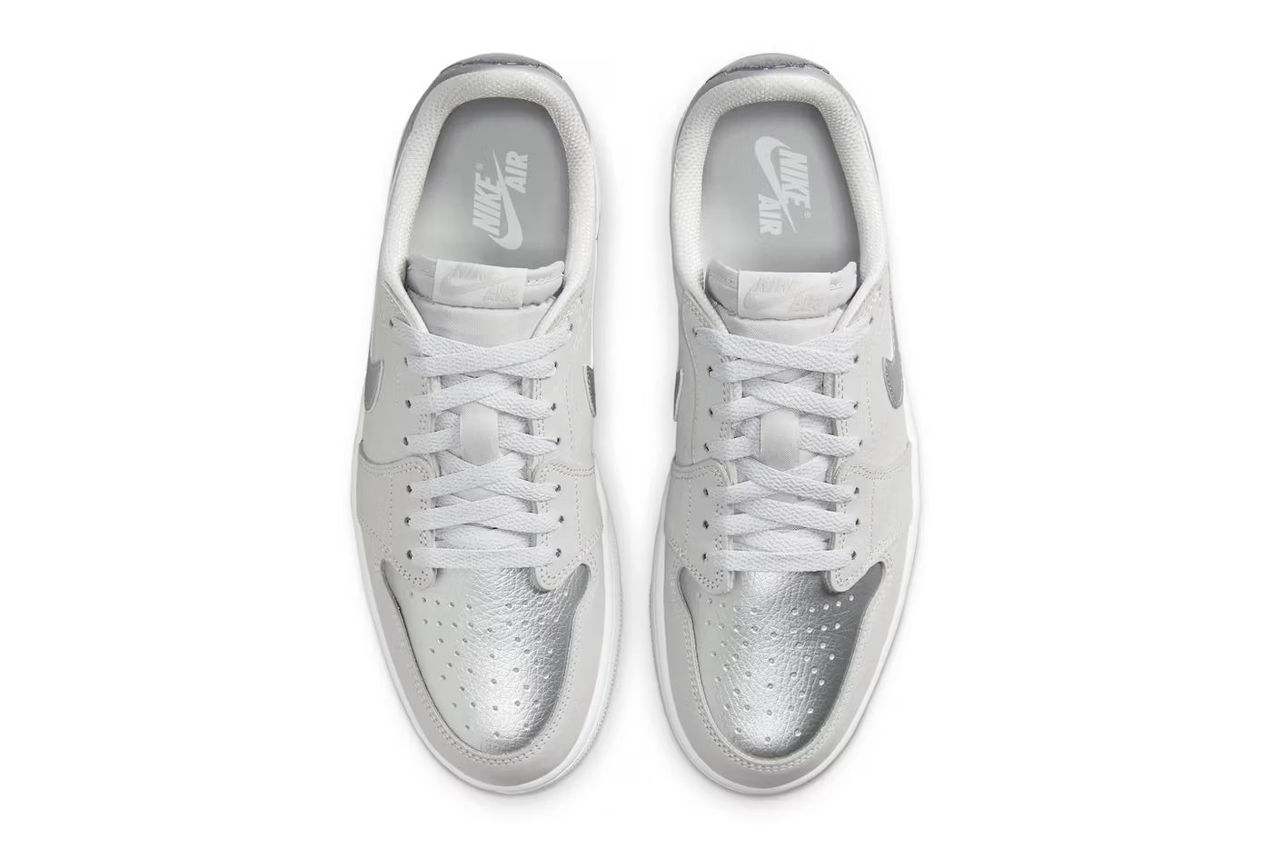 Air Jordan 1 Low OG Metallic Silver