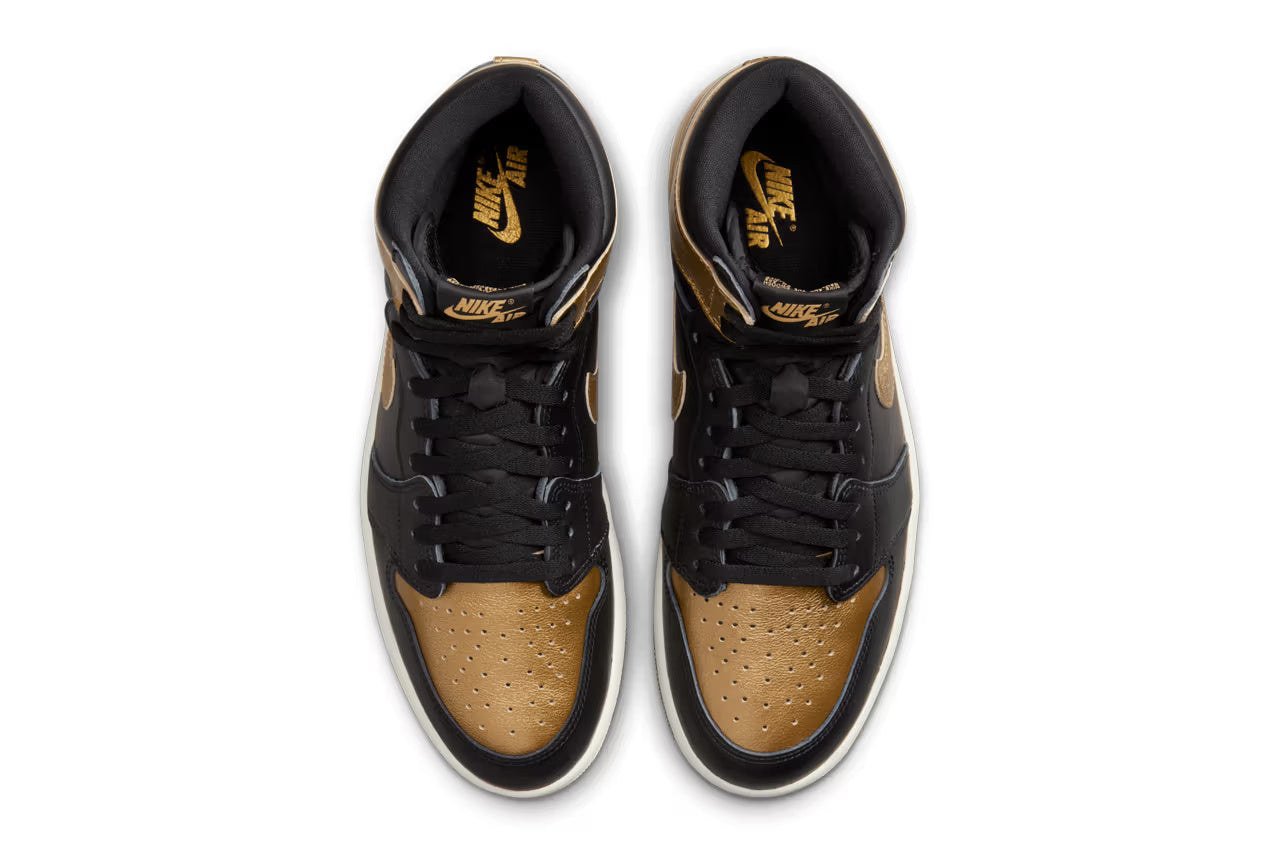 Air Jordan 1 High Metallic Gold