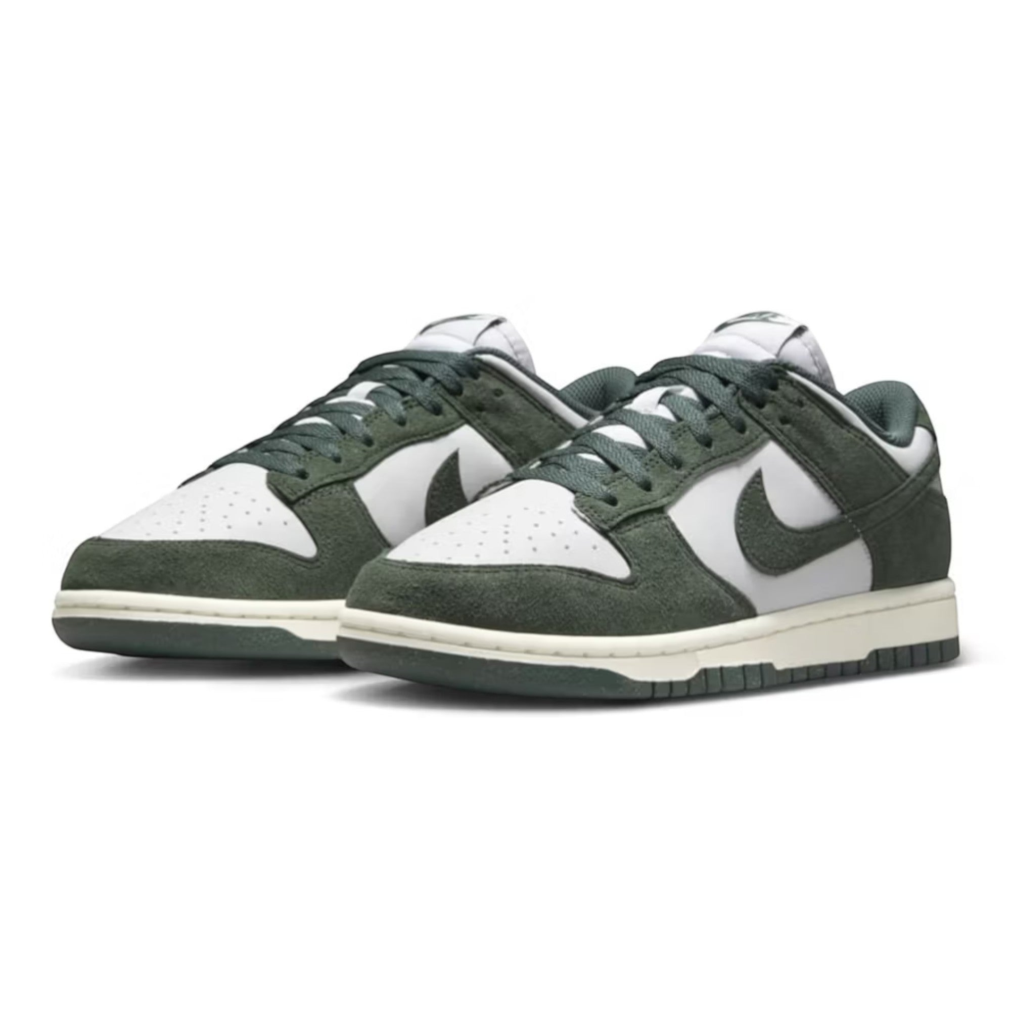 Nike Dunk Low Next Nature Green Suede