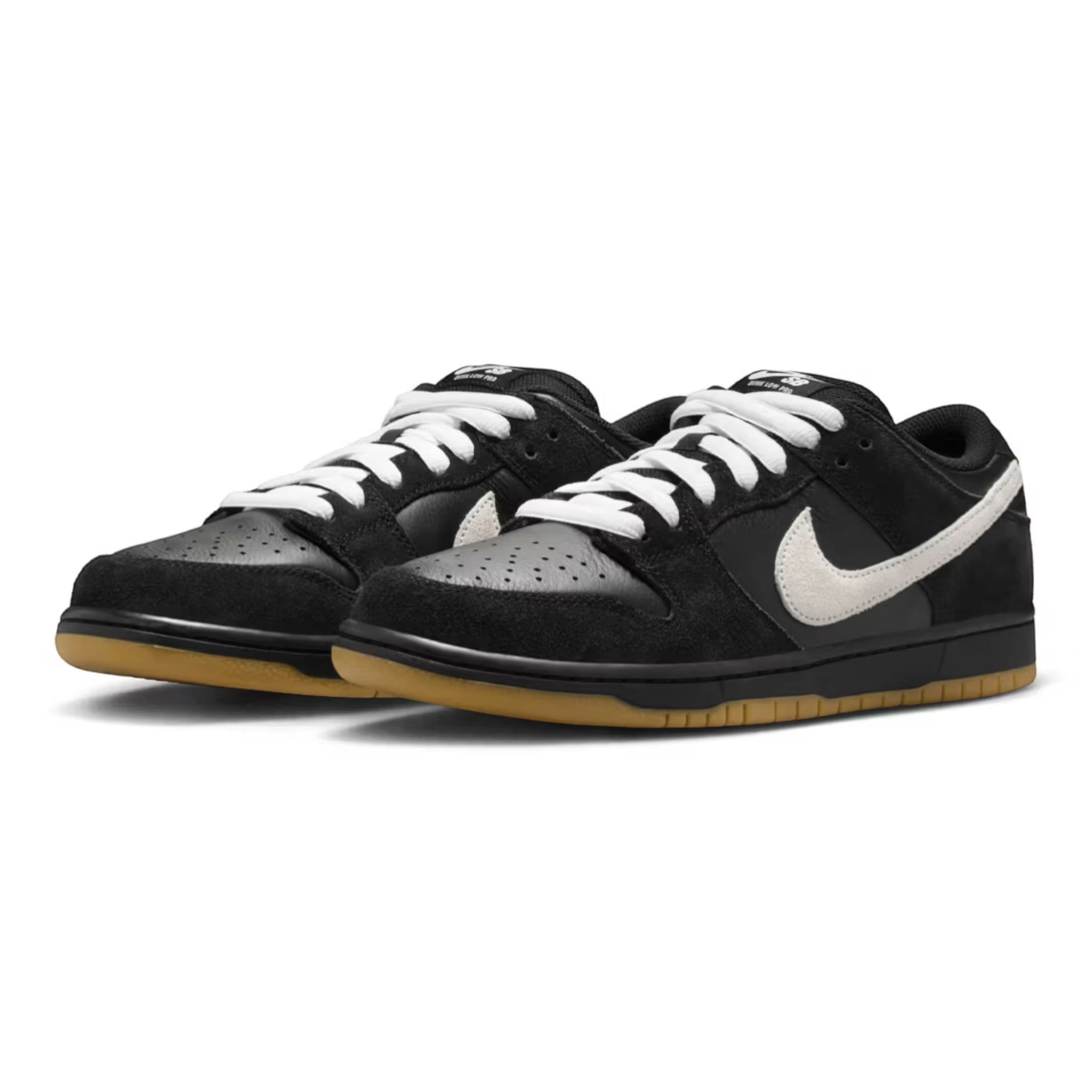 Nike SB Dunk Low Black White Gum
