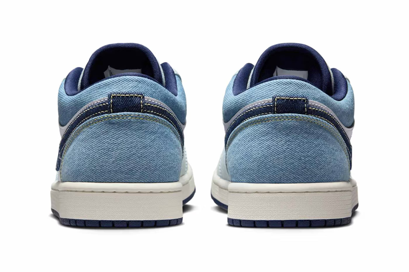 Air Jordan 1 Low Denim White Sail Star Blue