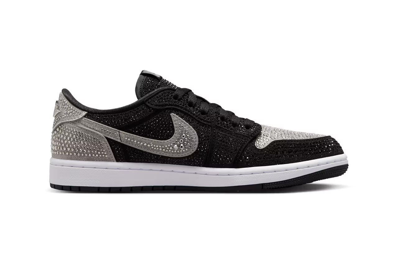 Swarovski x Air Jordan 1 Low OG “Stealth”