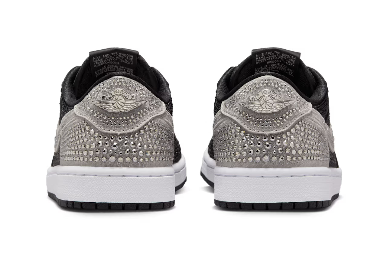 Swarovski x Air Jordan 1 Low OG “Stealth”