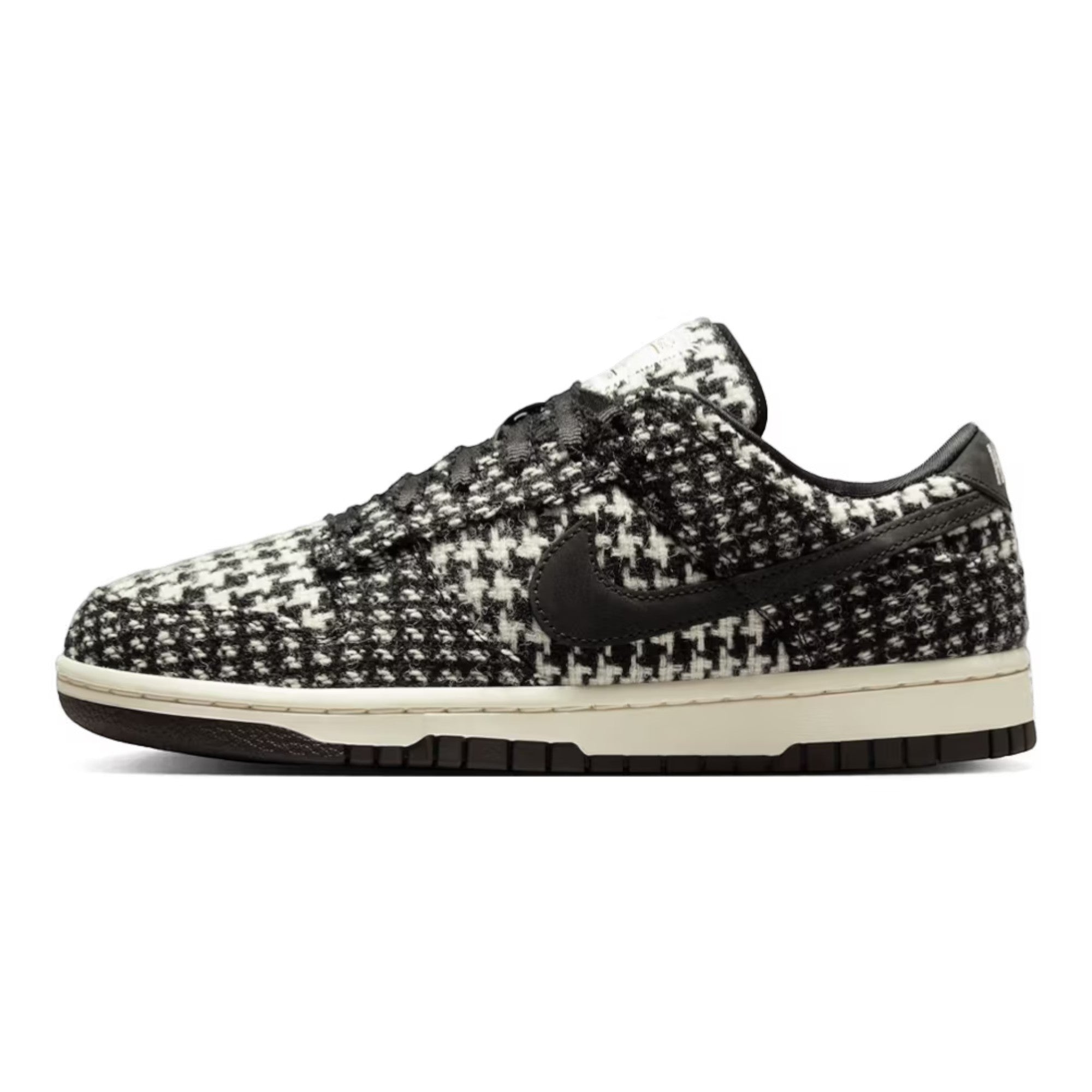 Harris Tweed x Nike Dunk Low Black