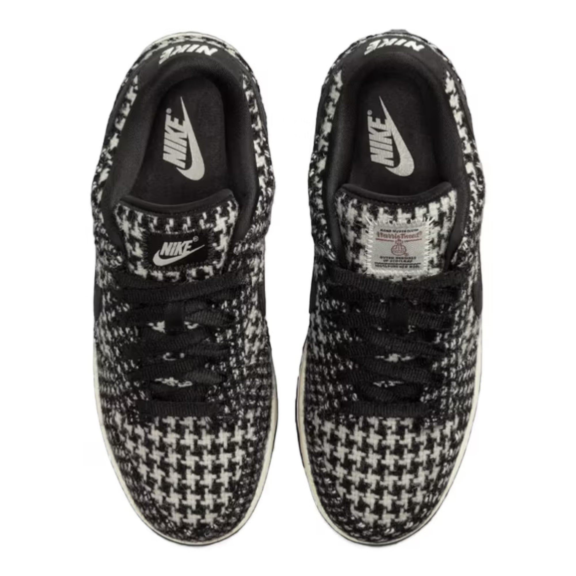 Harris Tweed x Nike Dunk Low Black