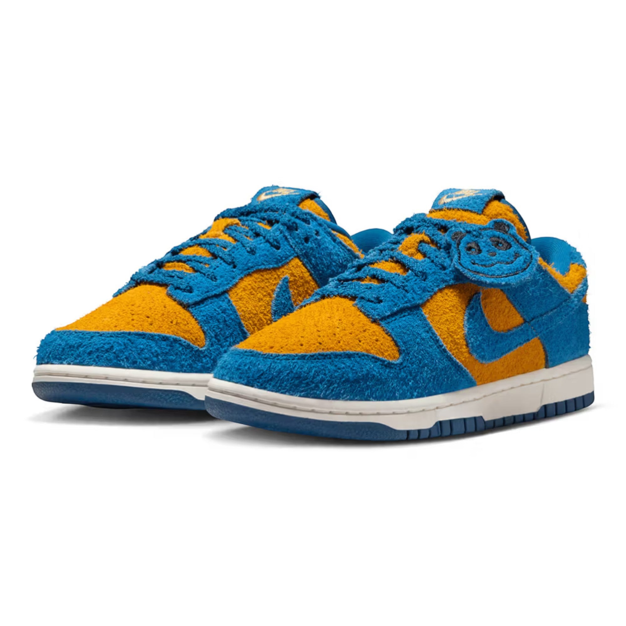 Nike Dunk Low Panda Blue Gold