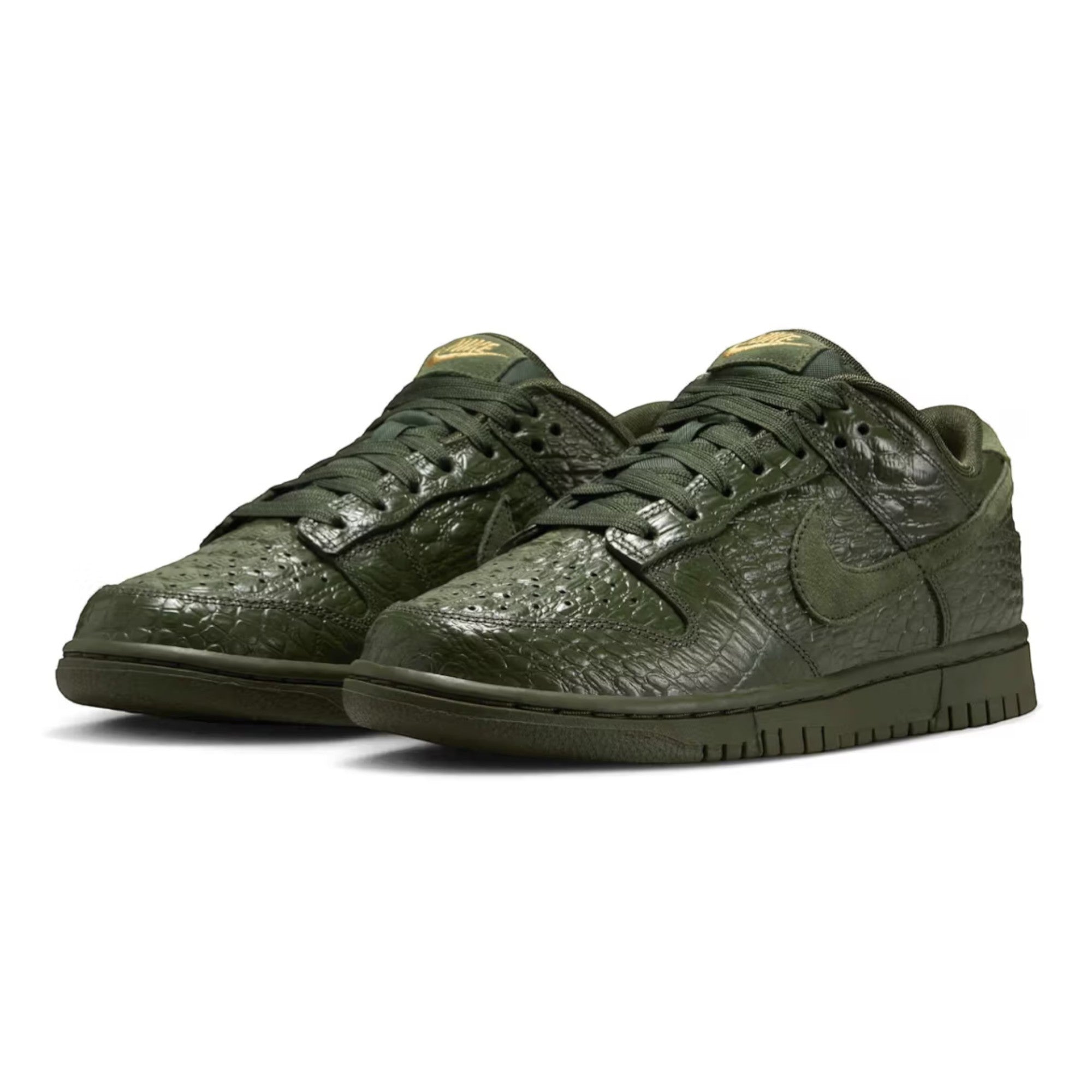 Nike Dunk Low Crocodile Carbon Green