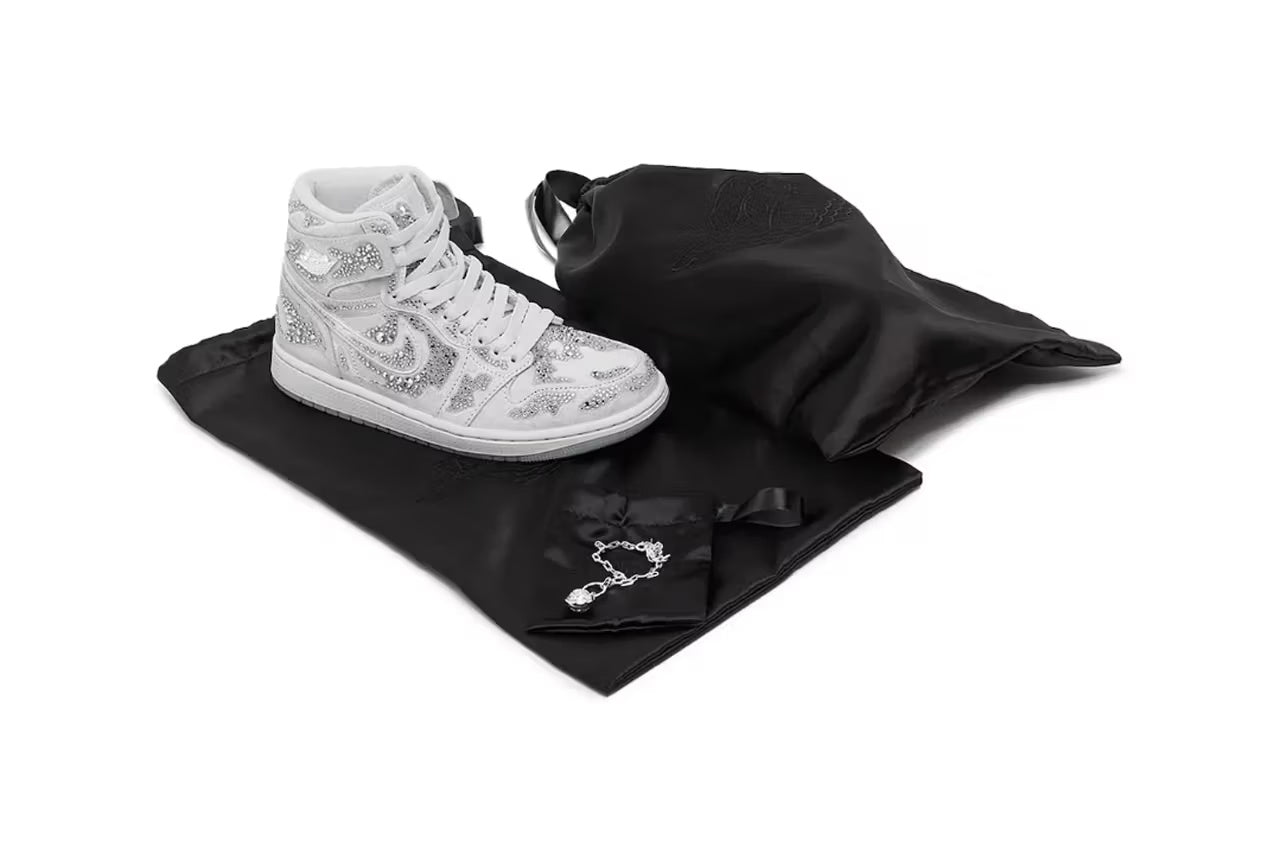 Air Jordan 1 High Swarovski Vast Grey