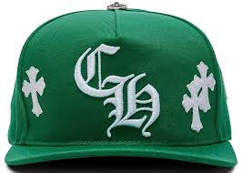 Chrome Hearts Cross Patch Hat Green