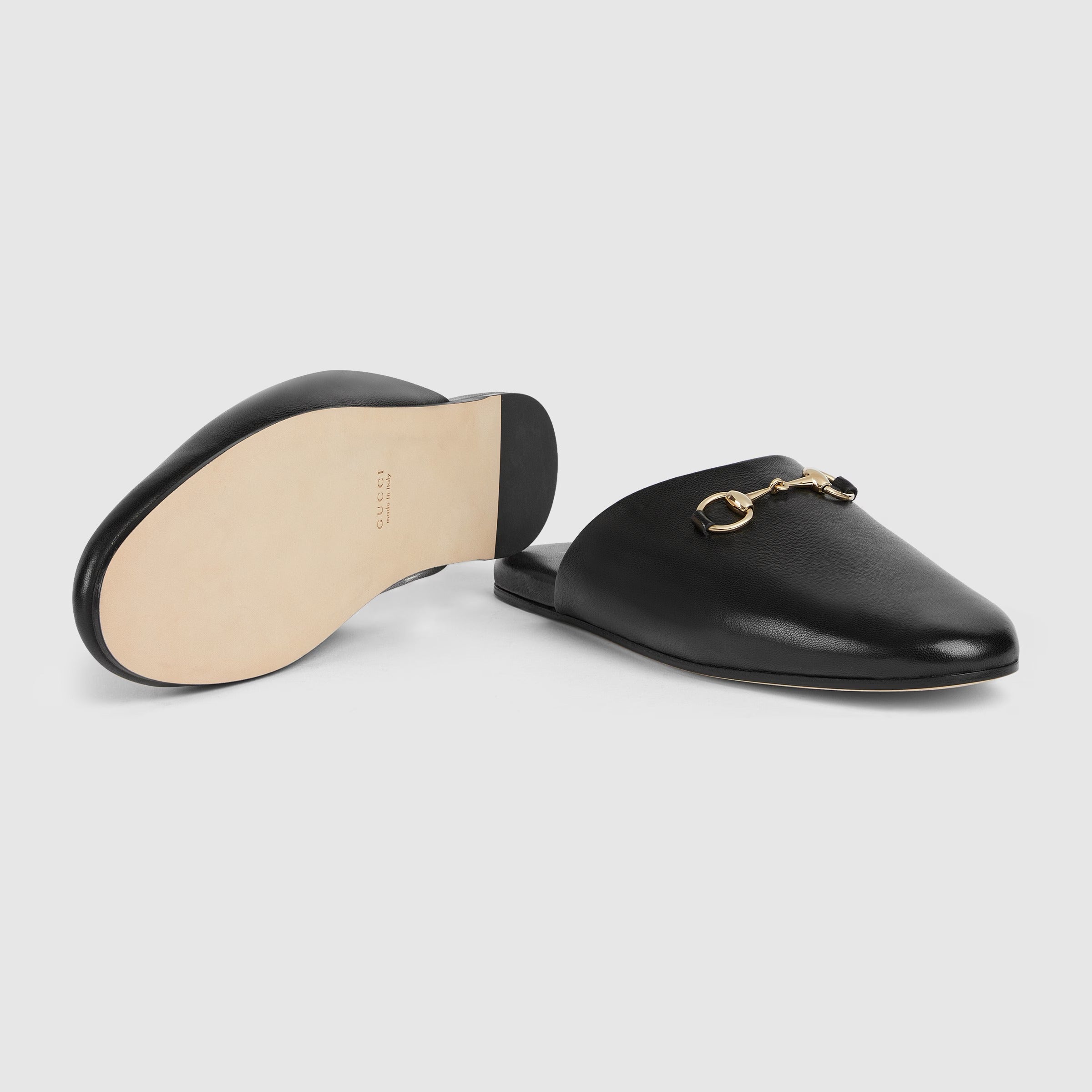 Horsebit Leather Black