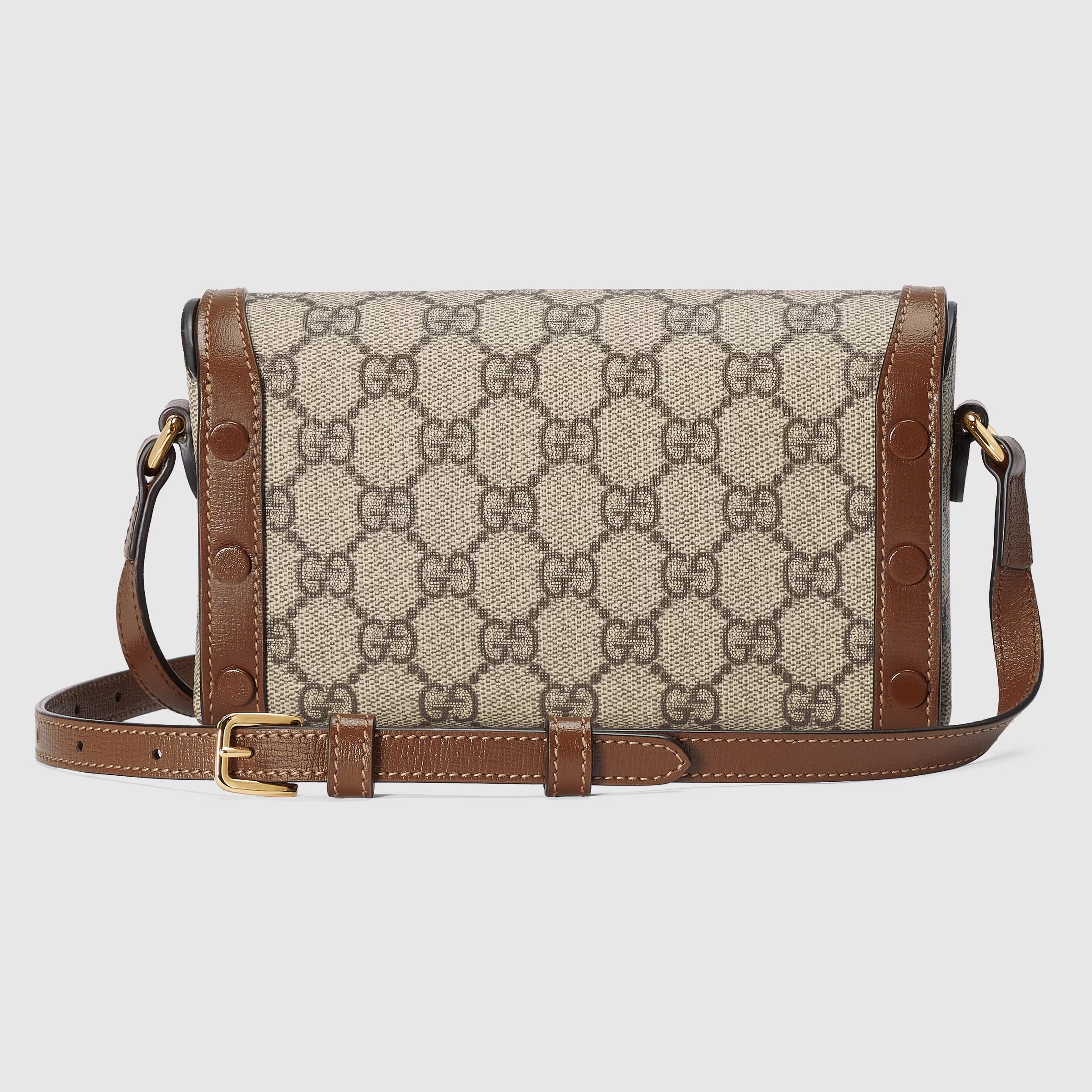 Horsebit 1955 Mini Beige Dark Brown