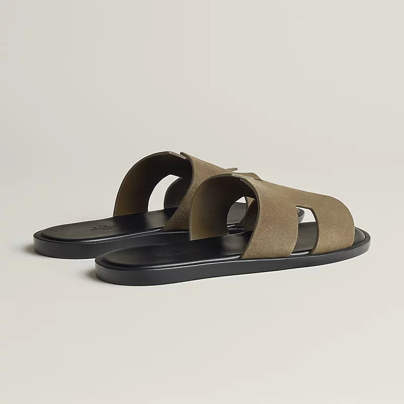 Hermès Izmir Sandal Vert Toundra