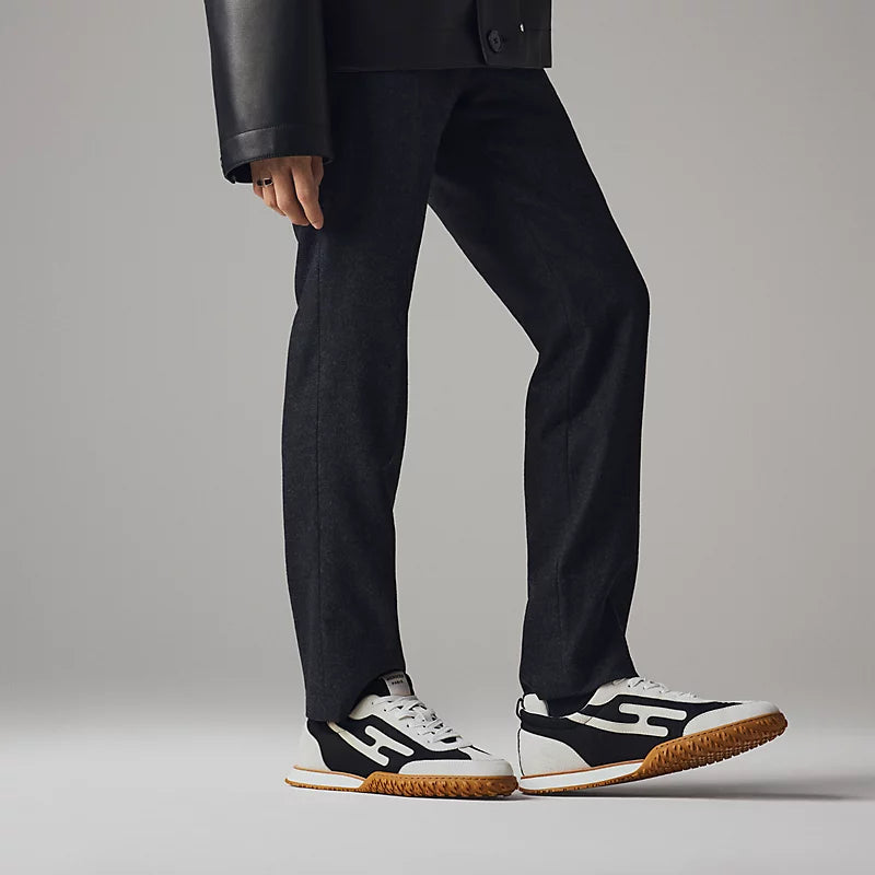 Hermès Jet Sneaker Noir/Blanc