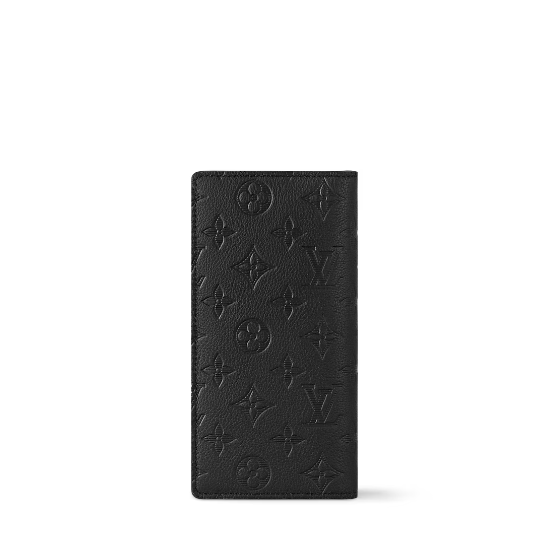 Louis Vuitton Brazza Wallet Monogram Shadow Leather