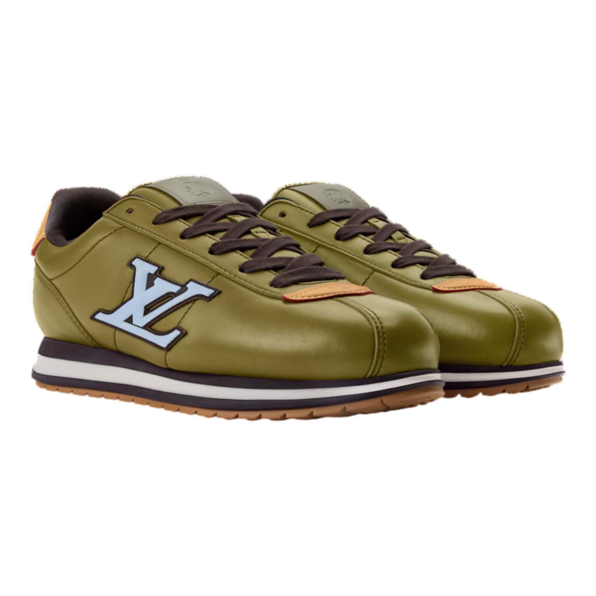 LV Buttersoft Sneaker Kaki
