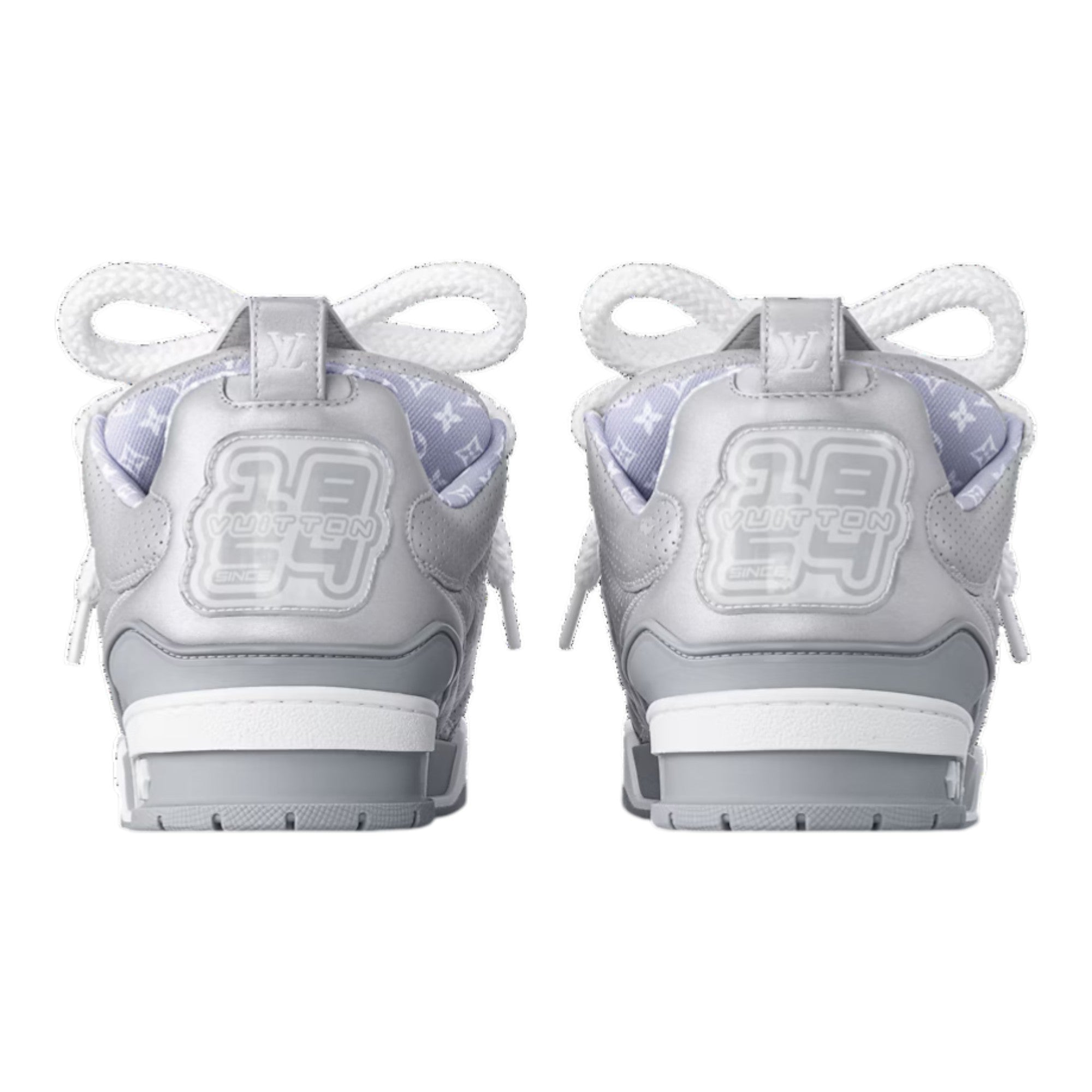 LV Skate Sneaker Silver
