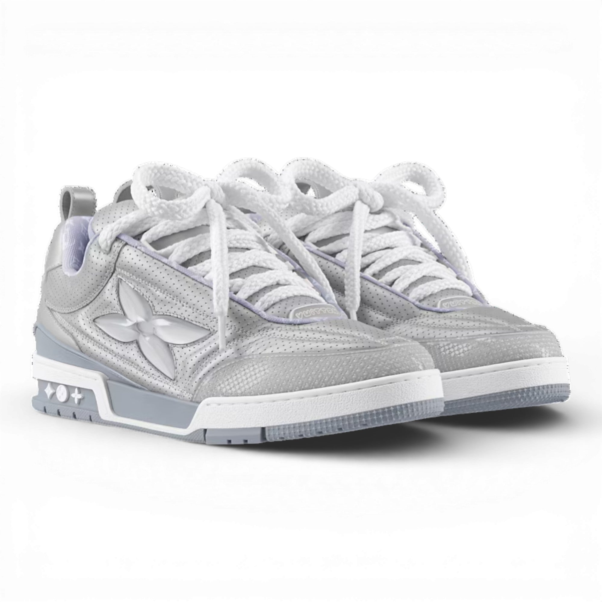 LV Skate Sneaker Silver