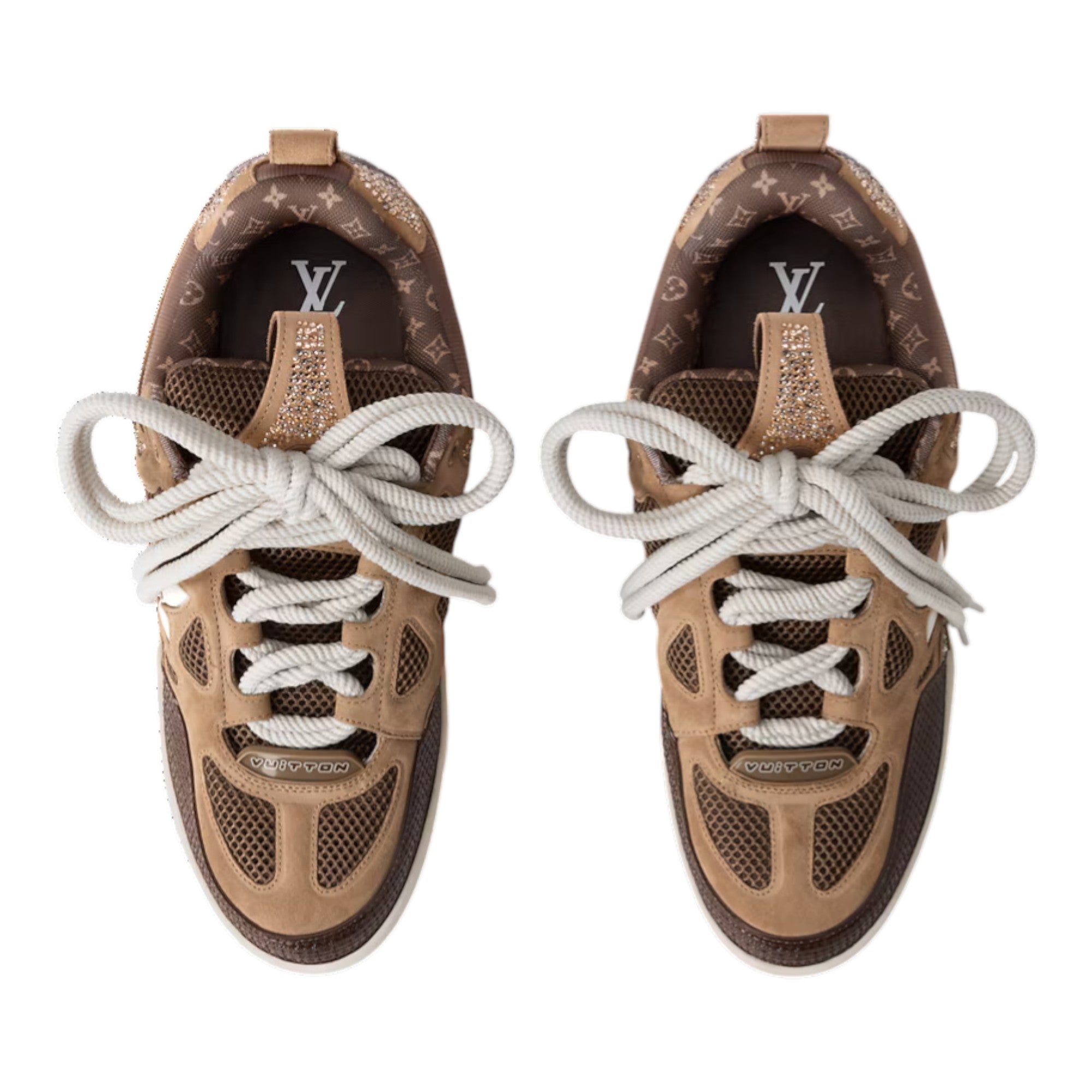 LV Skate Sneaker Brown