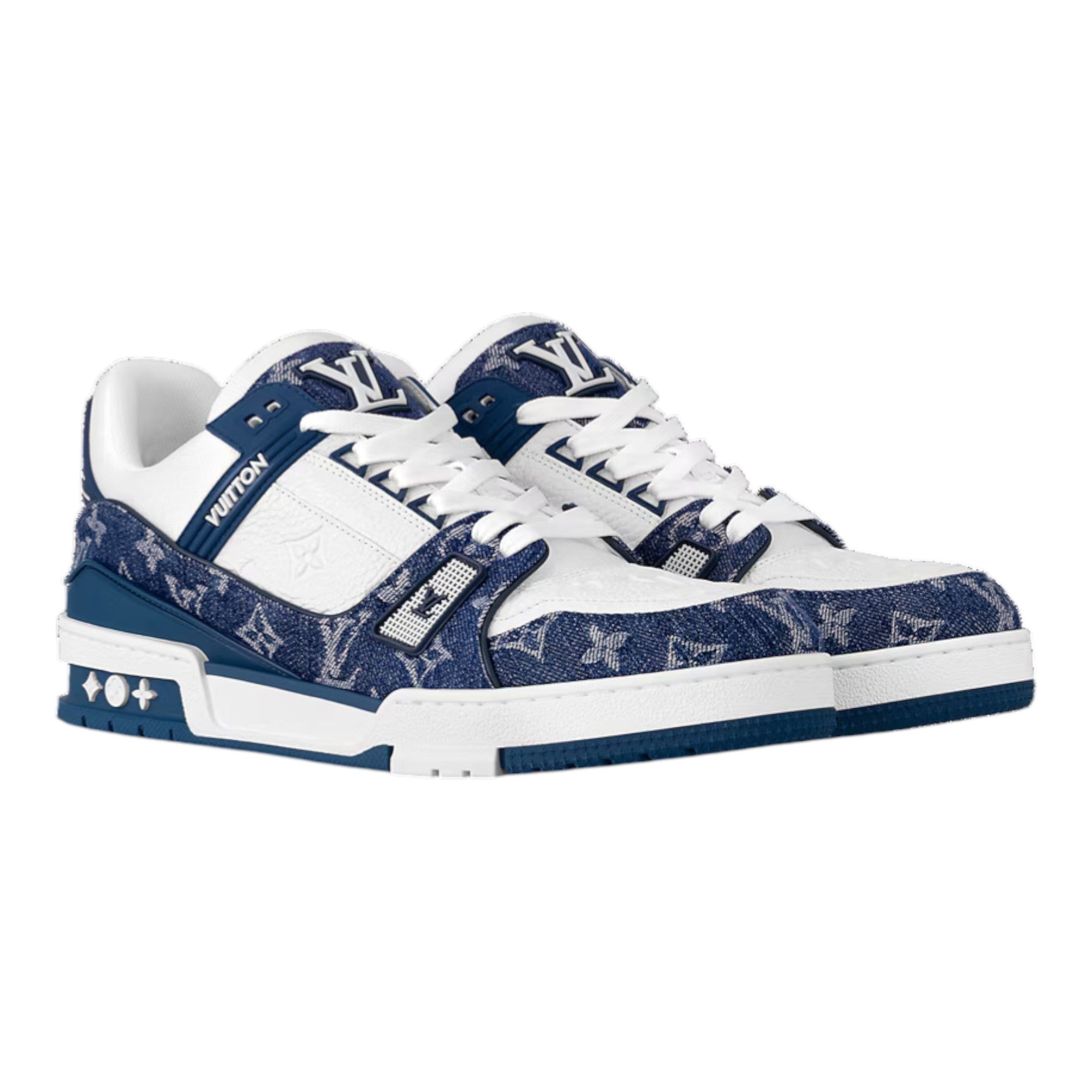LV Trainer Sneaker Blue