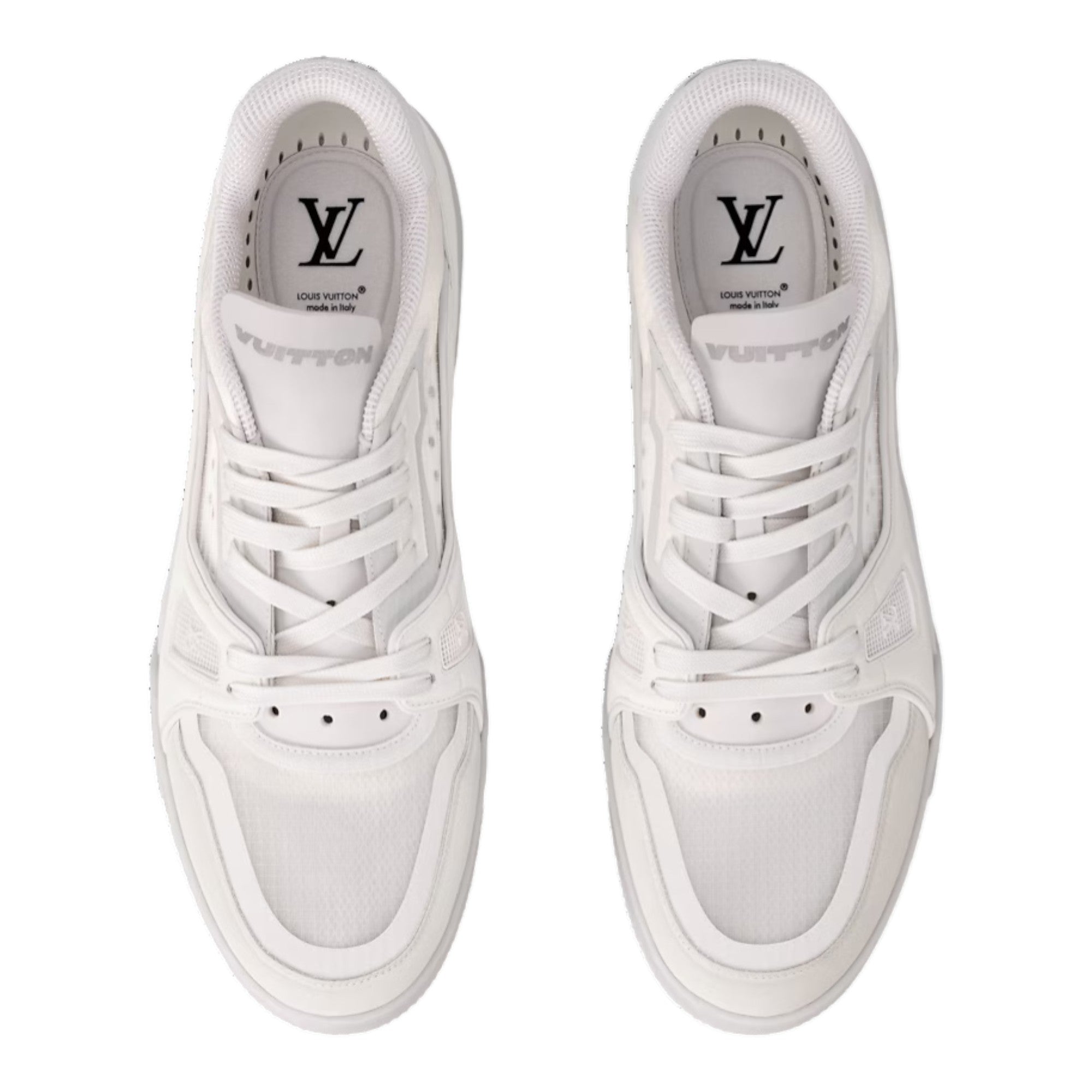 LV Trainer Sneaker White