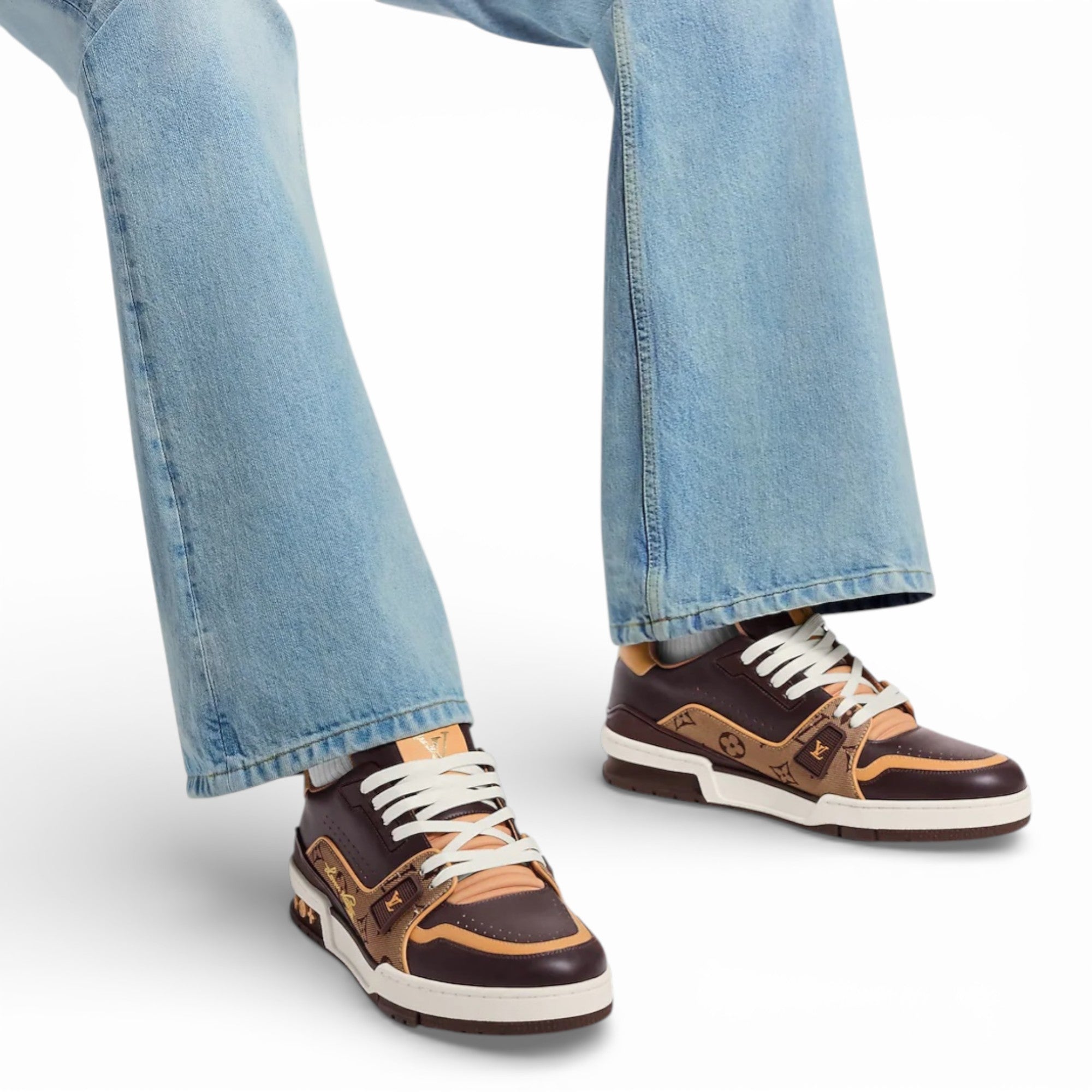 LV Trainer Sneaker Marron