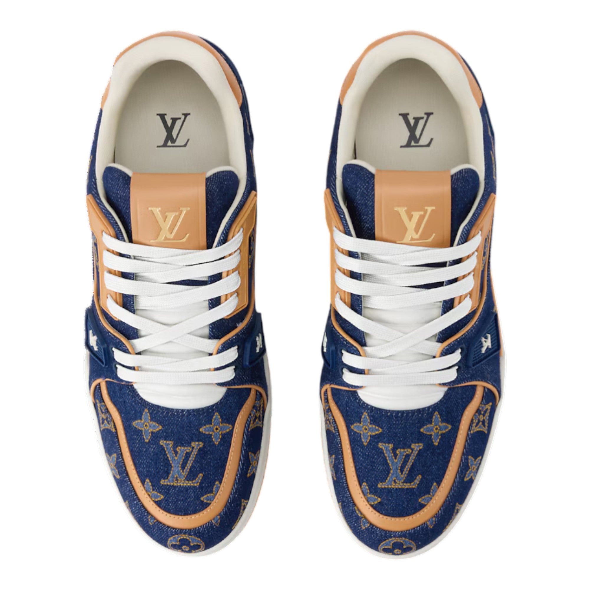 LV Trainer Sneaker Blue