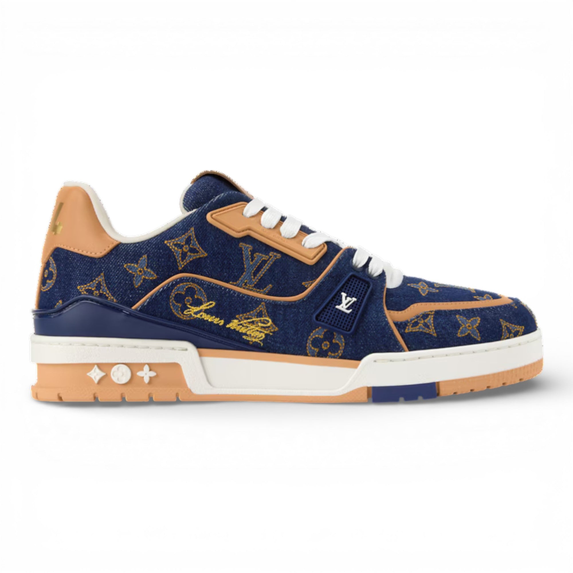 LV Trainer Sneaker Blue