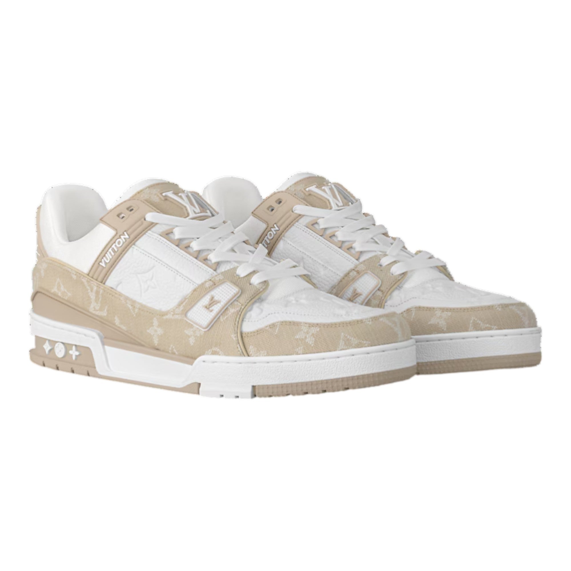 LV Trainer Sneaker Beige
