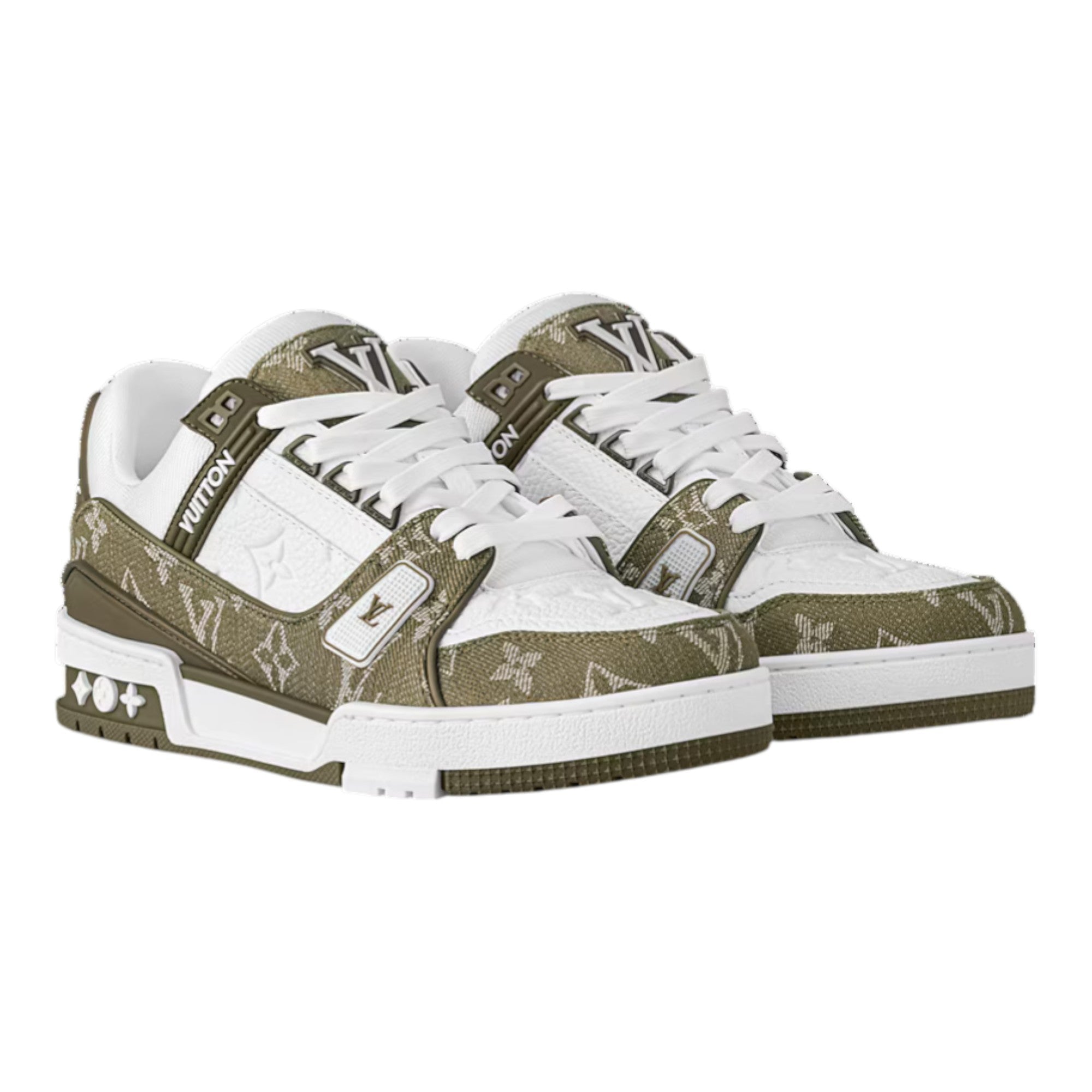 LV Trainer Sneaker Kaki
