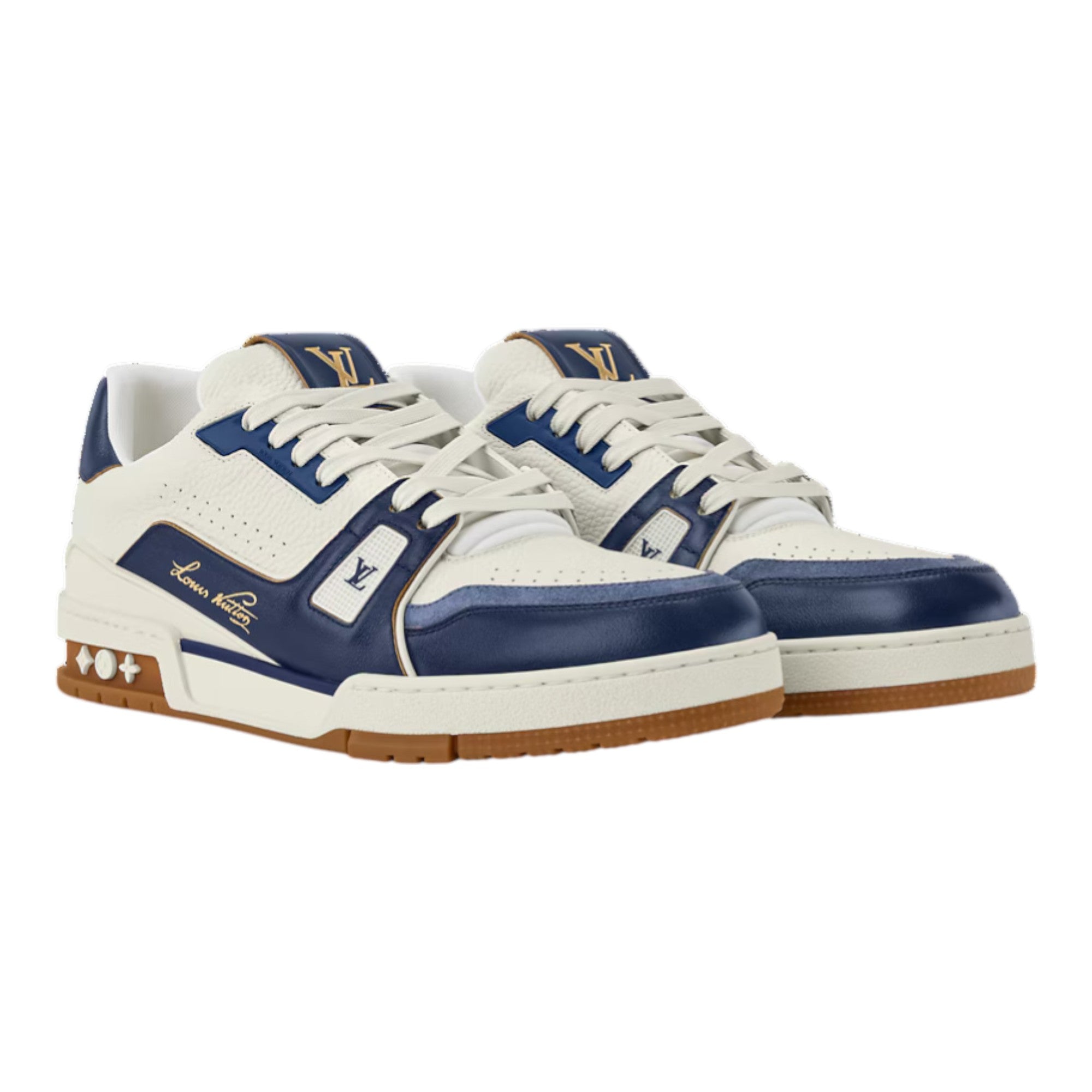 LV Trainer Sneaker Marine