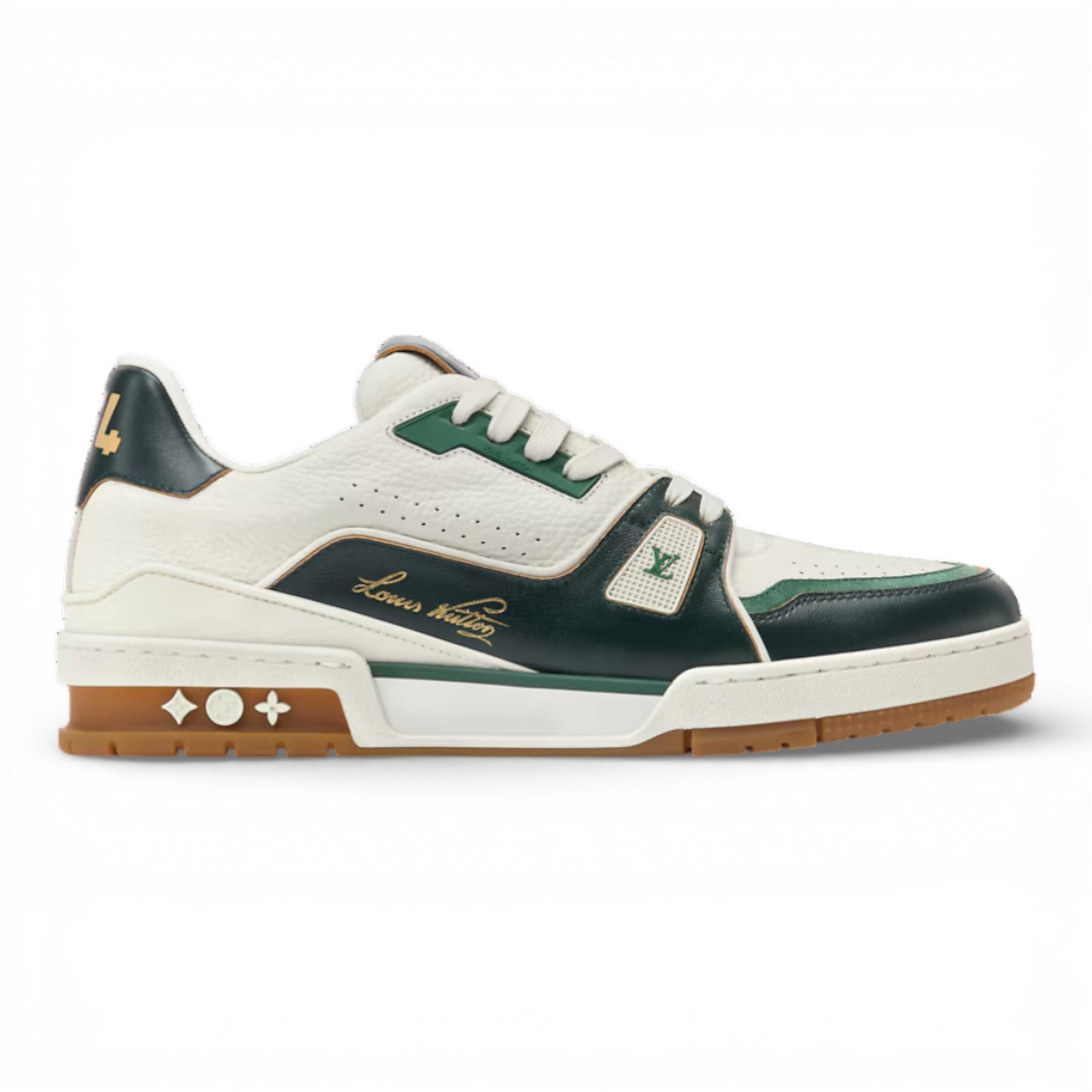 LV Trainer Sneaker Green