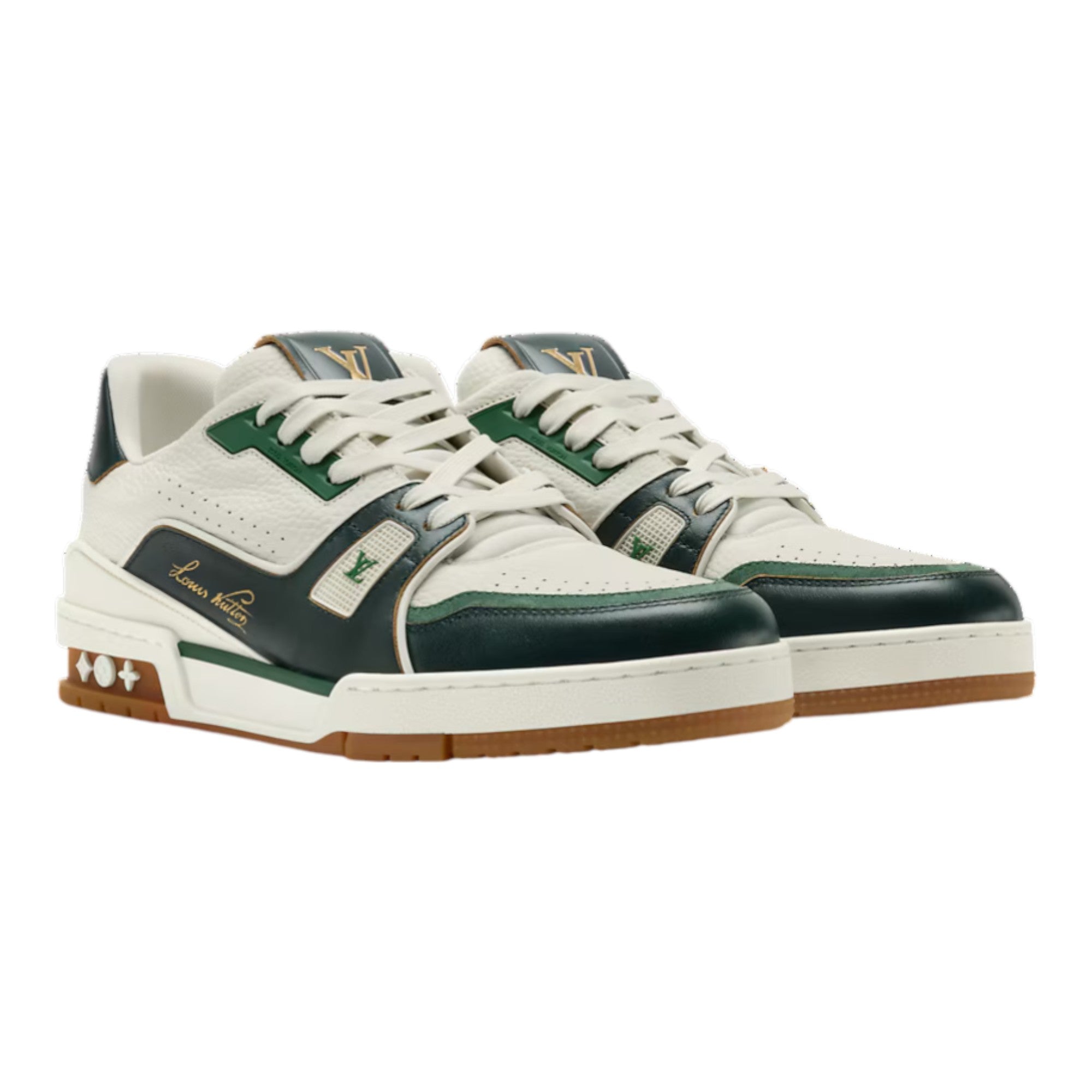 LV Trainer Sneaker Green