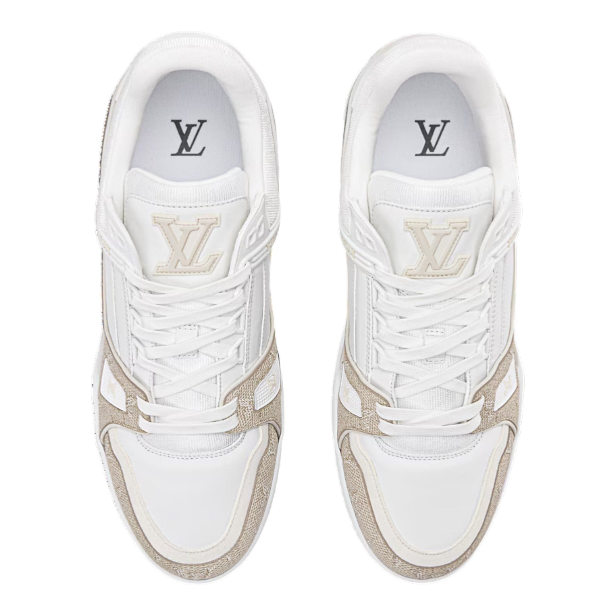 LV Trainer Sneaker Beige