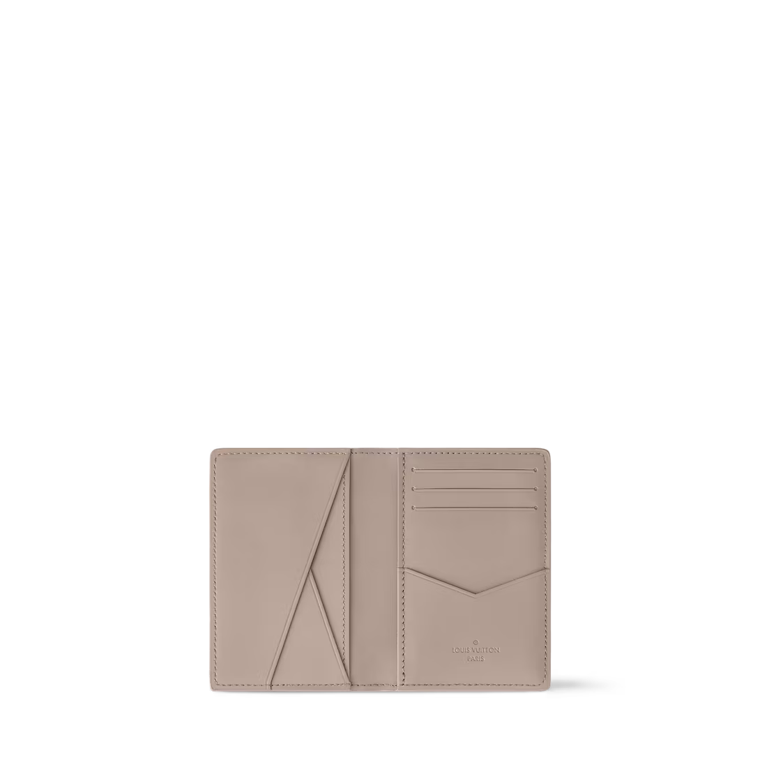 Pocket Organizer Monogram Taurillon Leather Vert d'eau