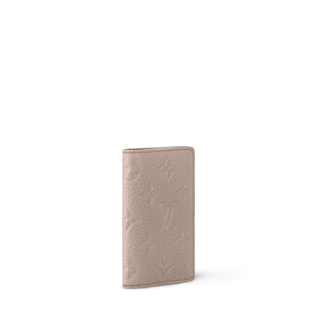 Pocket Organizer Monogram Taurillon Leather Vert d'eau