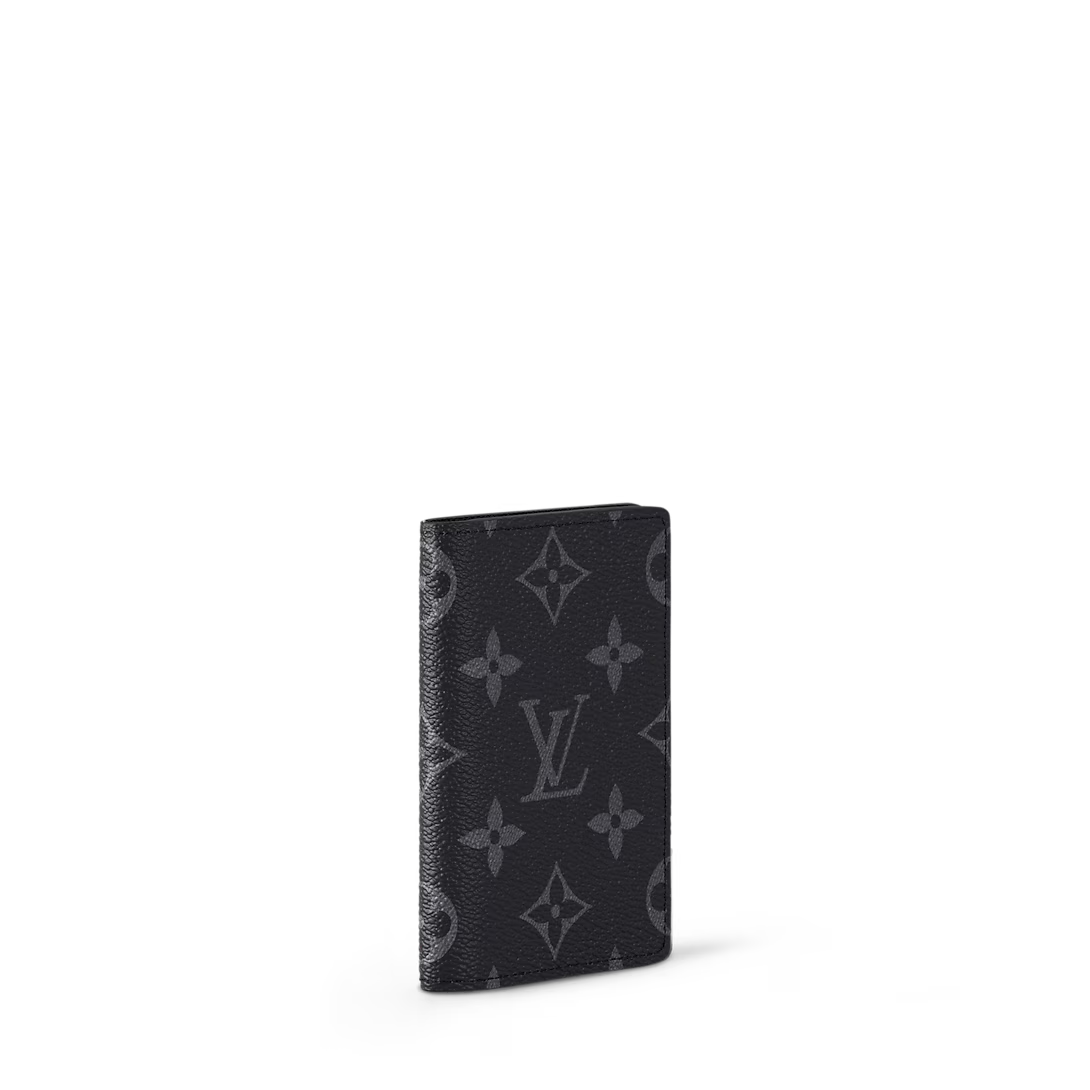 Louis Vuitton Pocket Organizer Monogram Eclipse Canvas