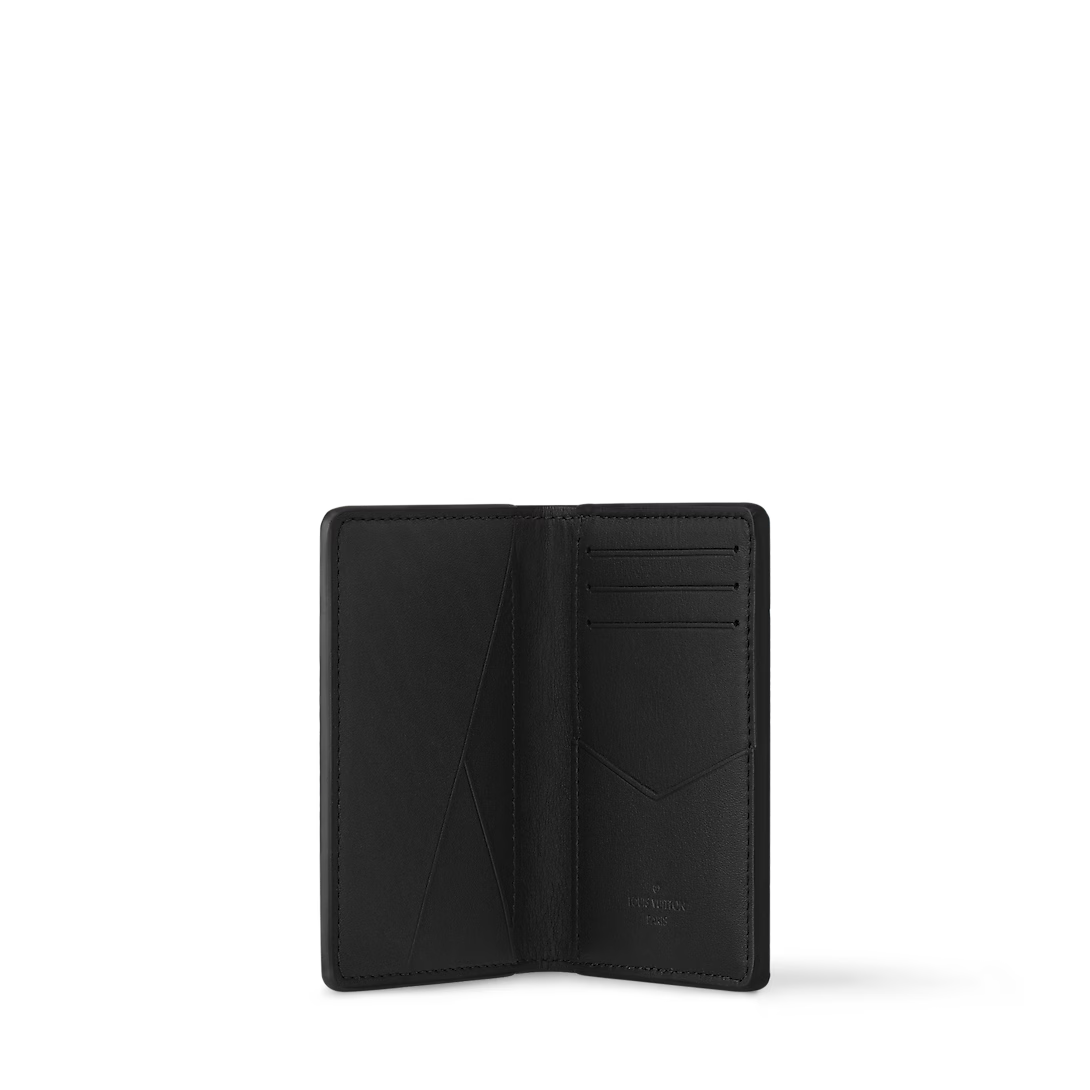 Pocket Organizer Monogram Taurillon Leather Vert d'eau