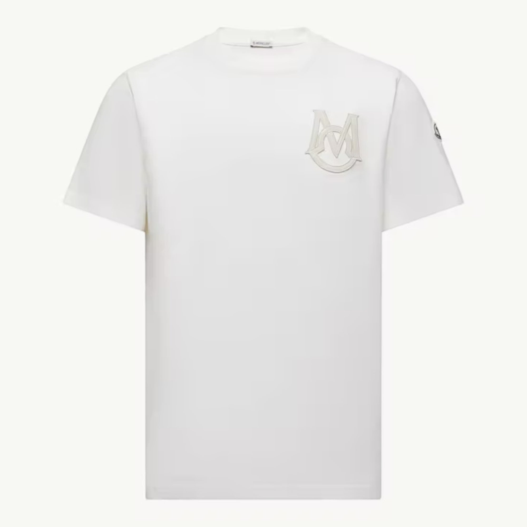 Monogram Cotton T-Shirt White